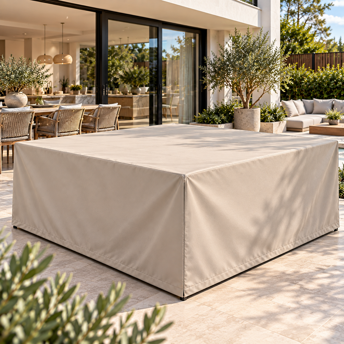 Outdoorfurniture covers - Custom size Qoute in 1 min (Beige)