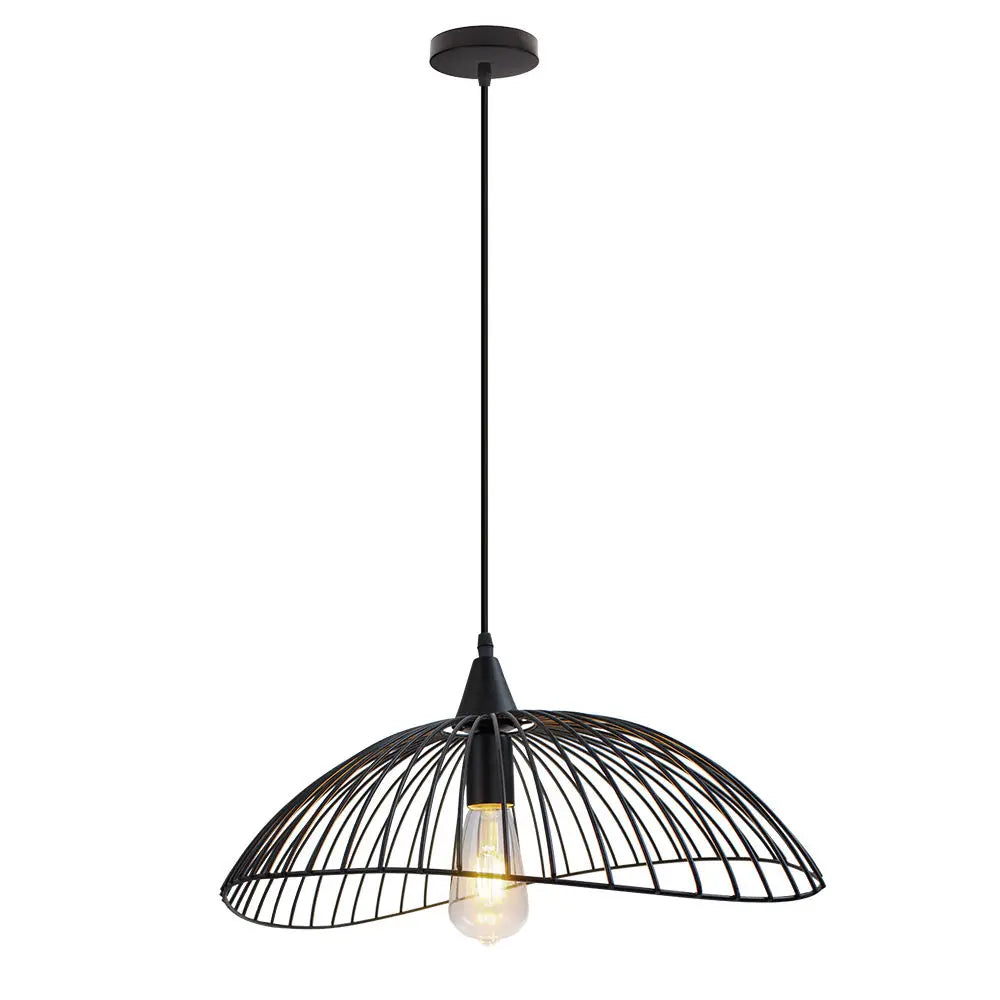 Creative metal Industrial Linear Hat Pendant Lamp