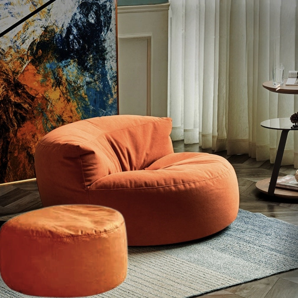 Beanbag Round Thick Velvet cover