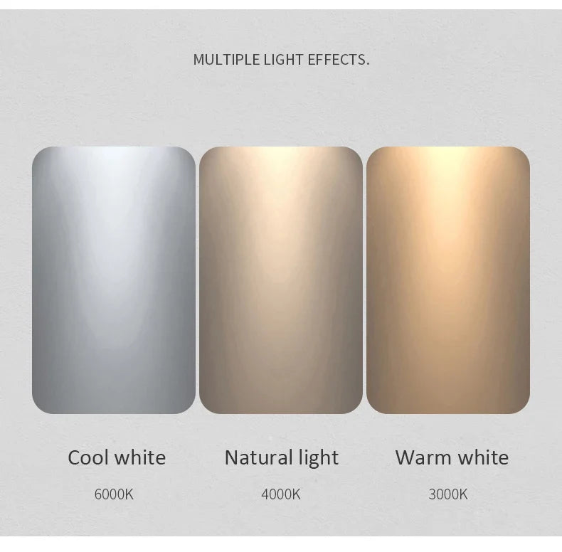 Minimalistische Glazen LED Hanglamp Zwart