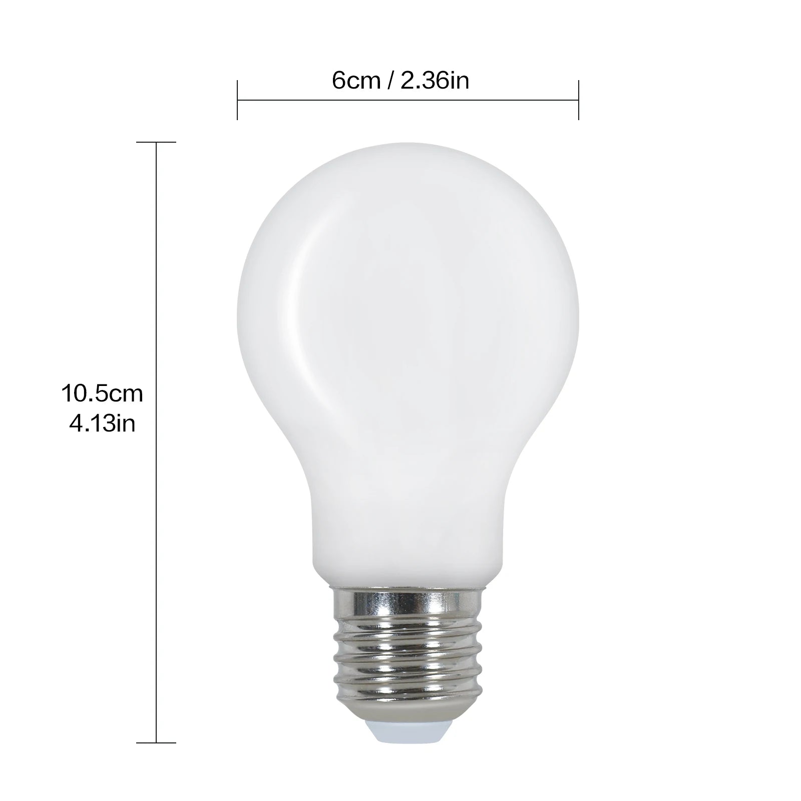 E27 LED Edison Bulb 4W Vintage Retro Filament Light Bulb ST64 Amber Glass Warm White 3000K 430LM Energy Saving Antique Screw Base Decorative Bulb