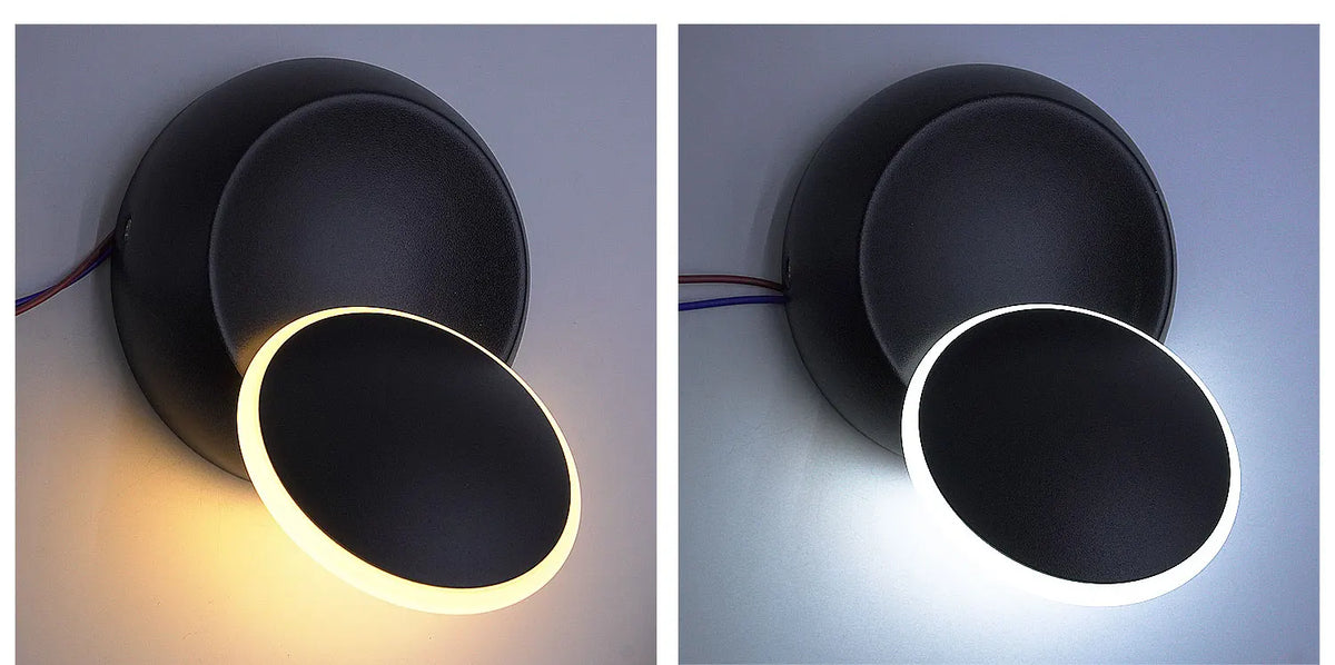 LED-wandlamp 350° draaibaar – Moderne wandverlichting voor binnen