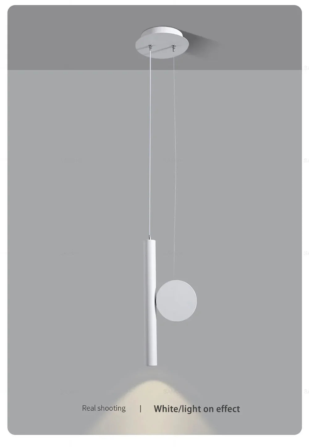 Moderne LED Hanglamp met Verstelbaar Snoer – Zwart Aluminium