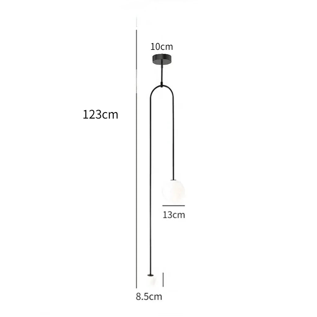 Glazen Bol Hanglamp – 2 Bollen | Goud of Zwart | Klein of Groot | Warm of Koud Wit