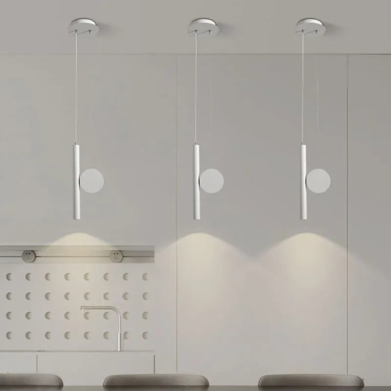 Moderne LED Hanglamp met Verstelbaar Snoer – Zwart Aluminium