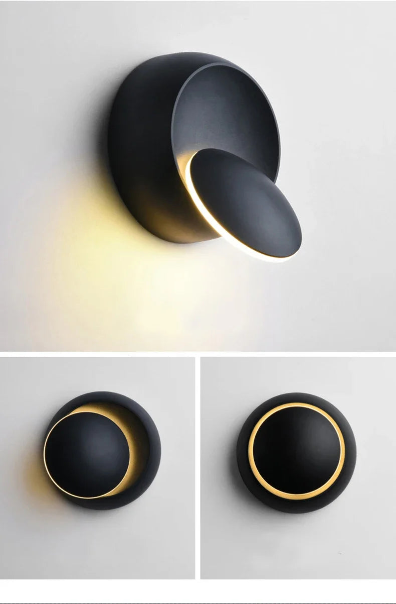 LED-wandlamp 350° draaibaar – Moderne wandverlichting voor binnen