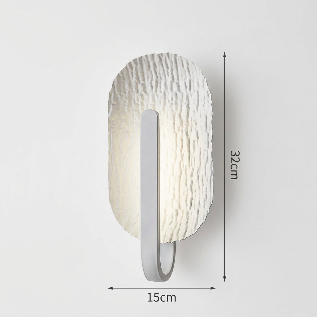 Blatt-LED-Wandleuchte – Art-déco-Nachttischleuchte