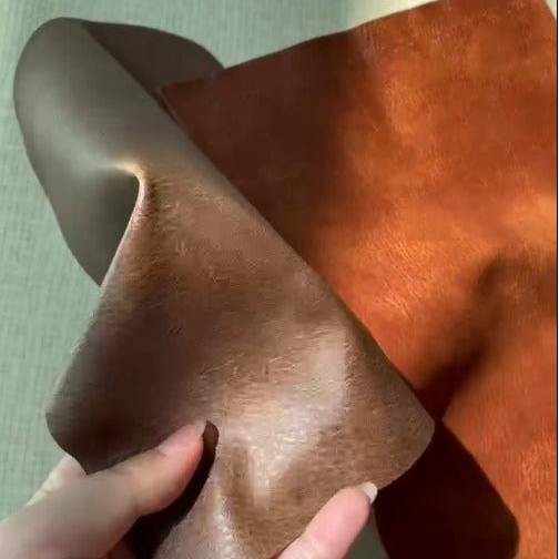 Wagrex - Beanbag Modern Round Retro-Leather