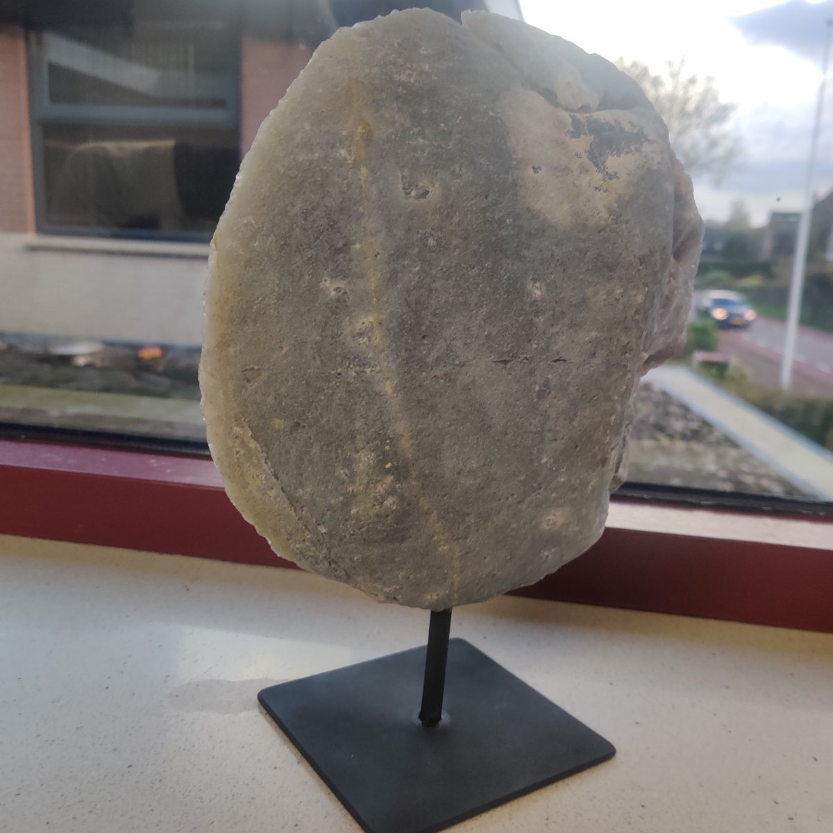 Agate on Steel Stand druzy opening - Act Design Shop
