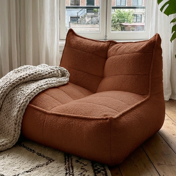 Wagrex - Fauteuil Beanbag Modern Fabric