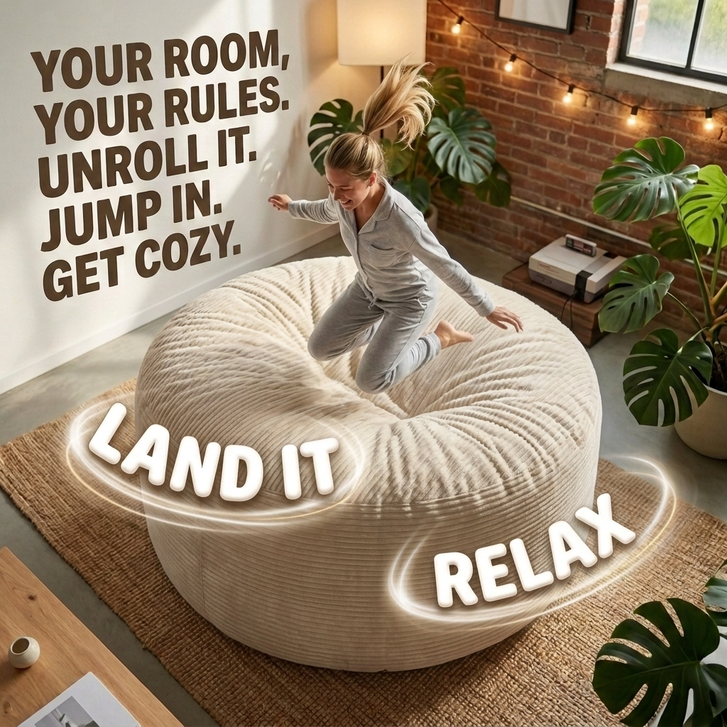 Big XXL BeanBag – Ribbed Corduroy Fabric