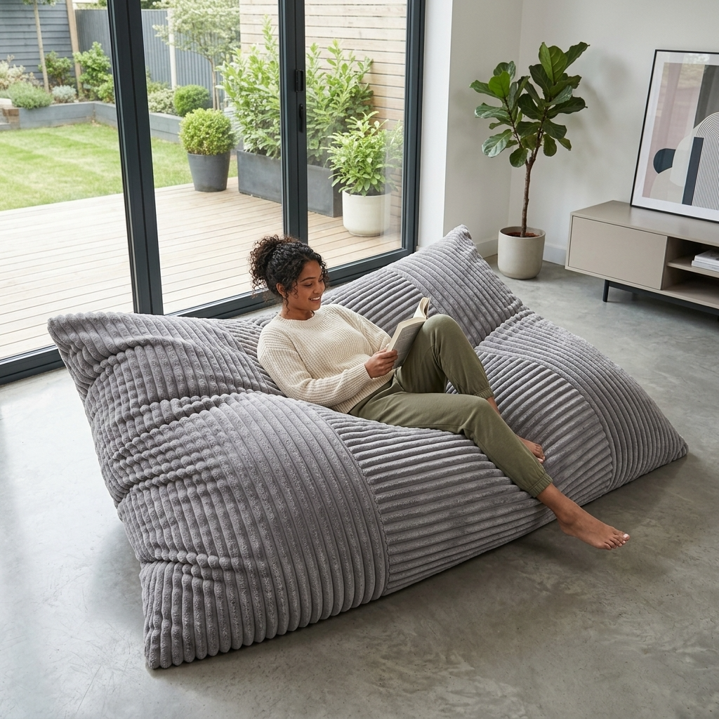 WAGREX Beanbag – Thick Soft Faux Fur