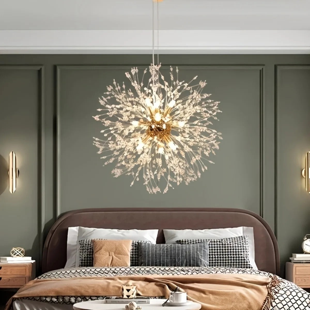 Dandelion Crystal Chandelier Pendant Light
