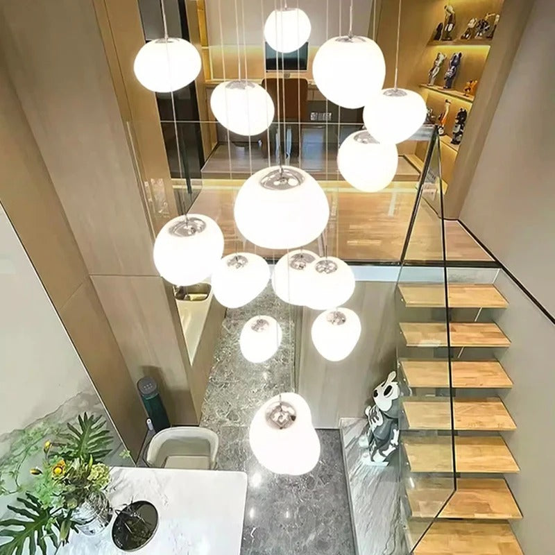 Modern LED Pendant Chandelier - Adjustable Multi-Light