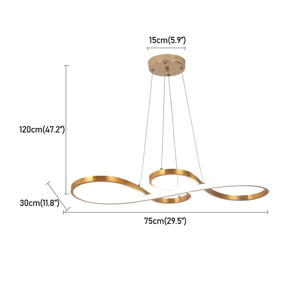 Modern LED Pendant Lamp Rings