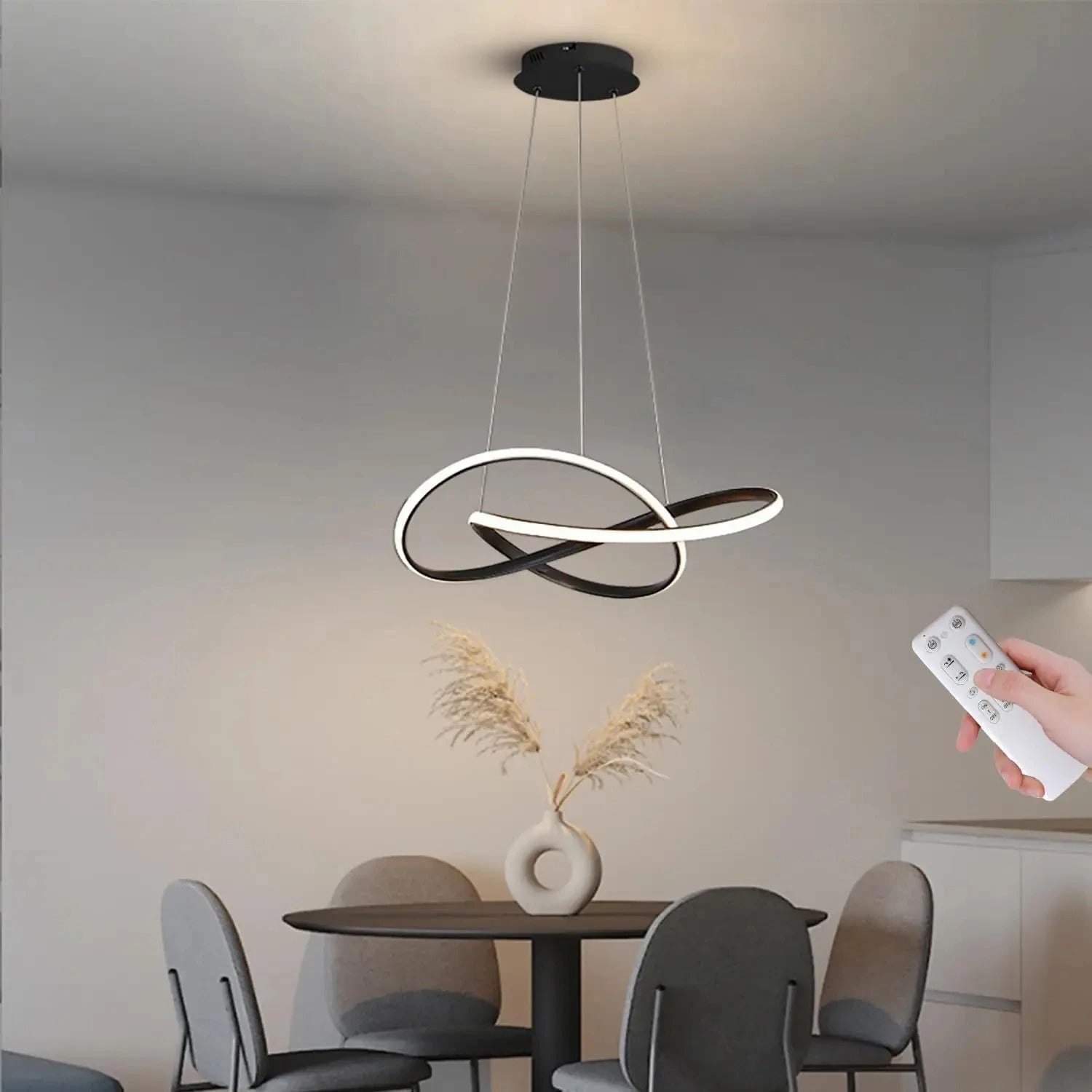 Modern Scandinavian Pendant Light – Clover Design