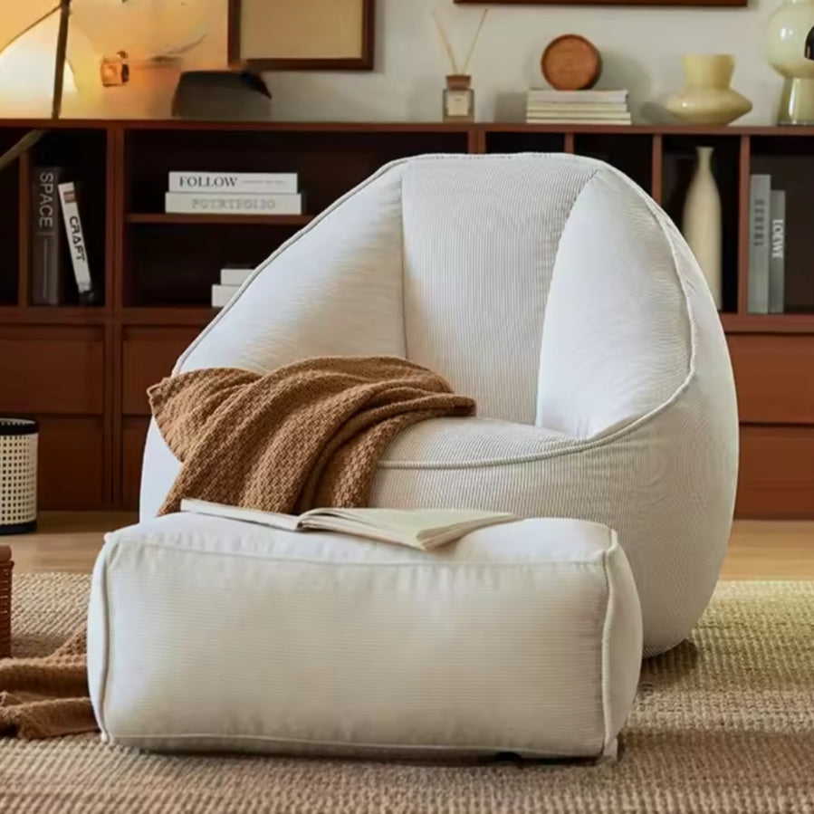 Wagrex - Beanbag pod chair corduroy