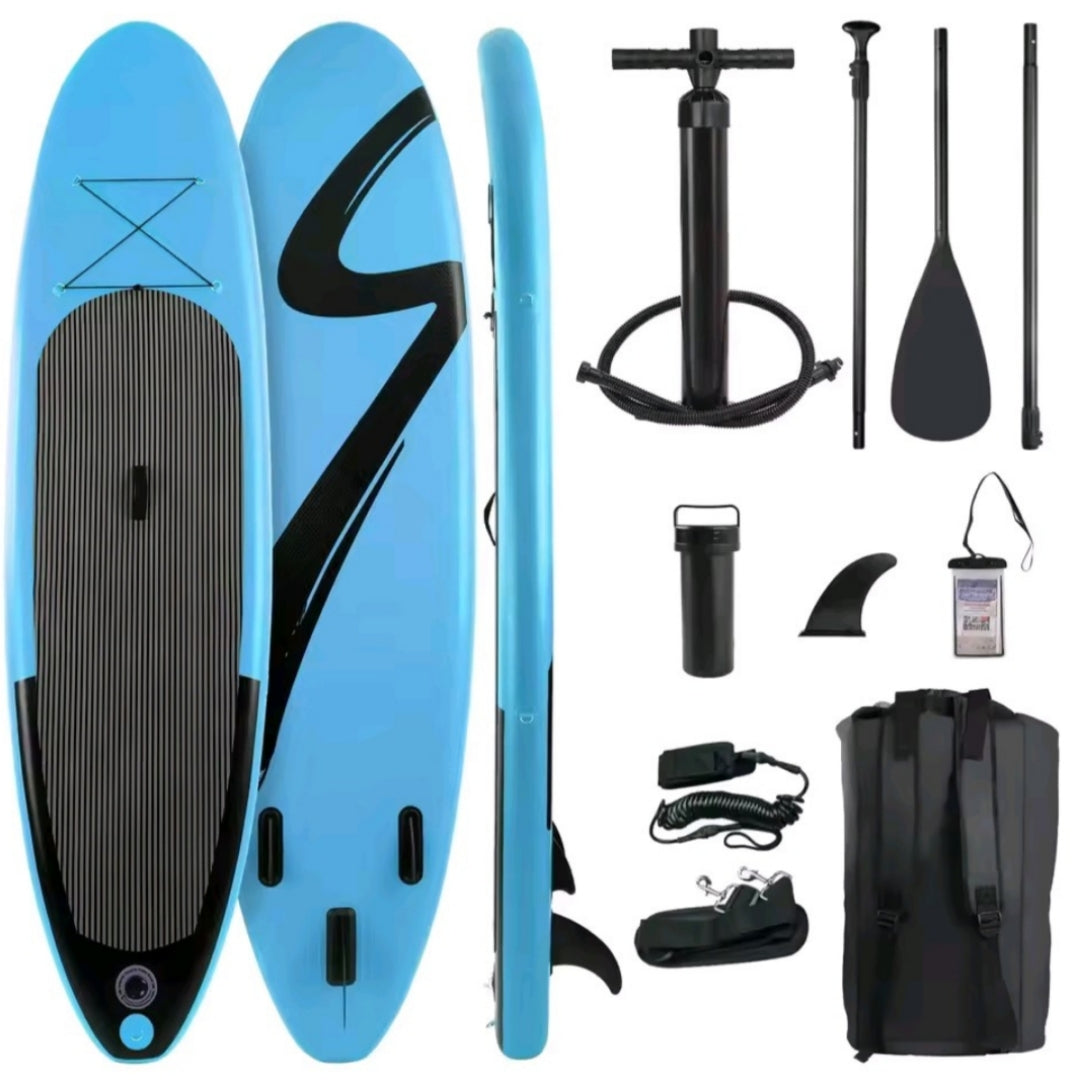 Aufblasbares SUP-Board mit Premium-Zubehör und Tragegurt