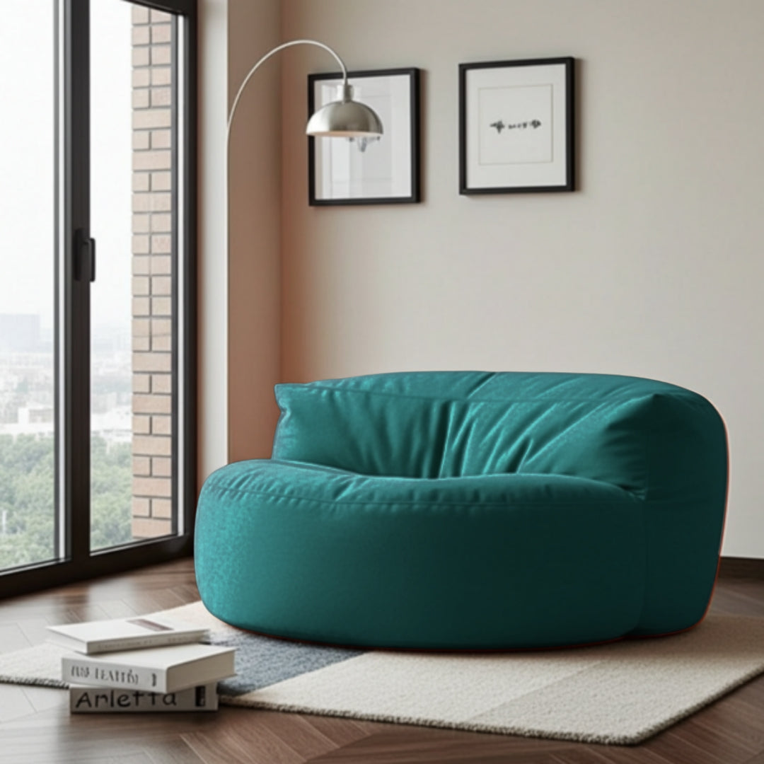 Beanbag Round Thick Velvet