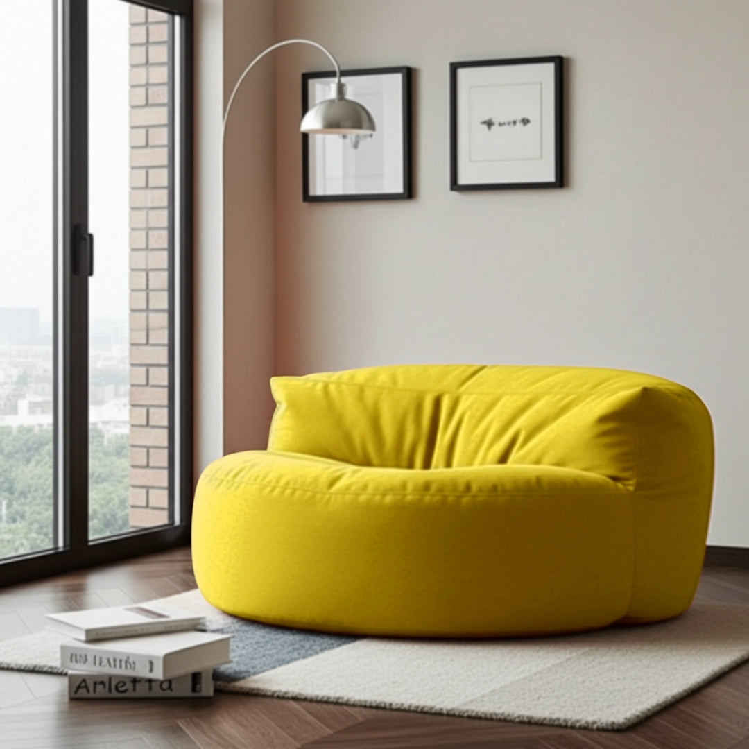 Beanbag Round Thick Velvet