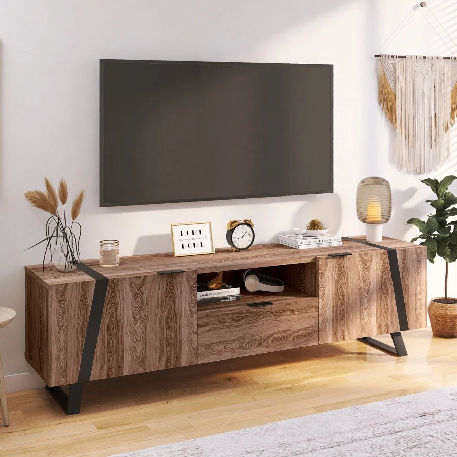 Tv Meubel Industrieel, Metalen Frame, Dressoir voor woonkamer - Act Design Shop