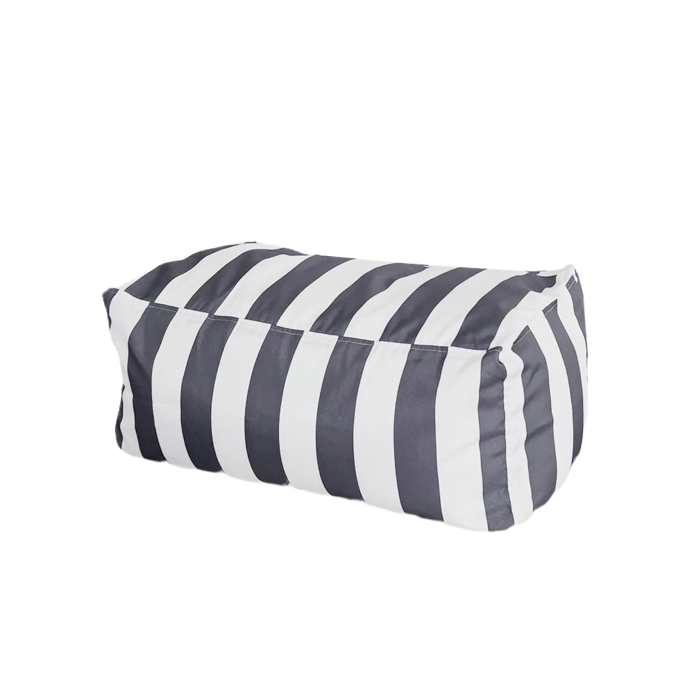 Wagrex - Waterproof Garden Lounge Chair - Outdoor Beanbag for Patio Striped