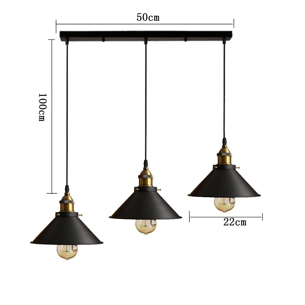Wagner - Industrial scandinavian hanging lamp vintage - Act Design Shop