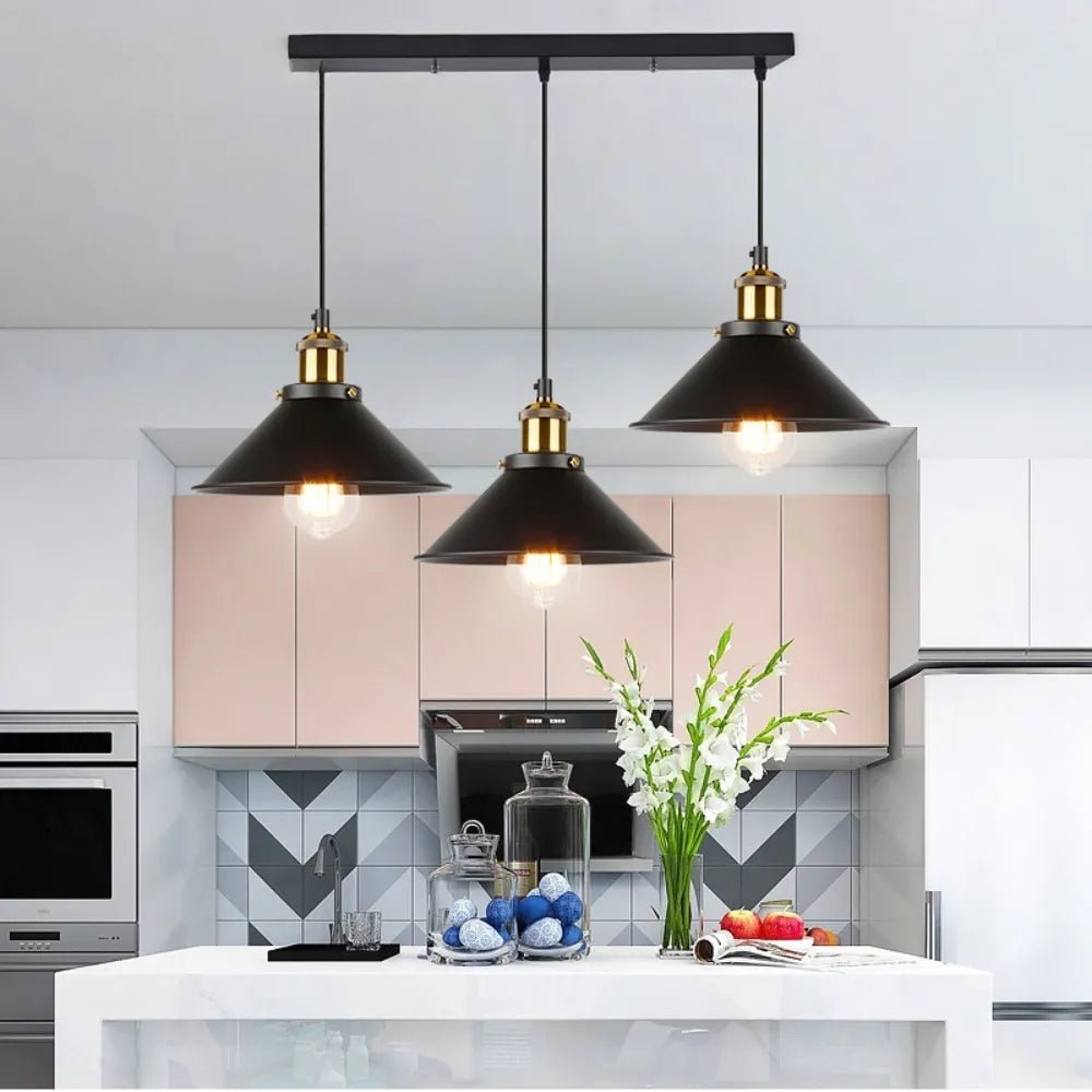 Wagner - Industrial scandinavian hanging lamp vintage - Act Design Shop