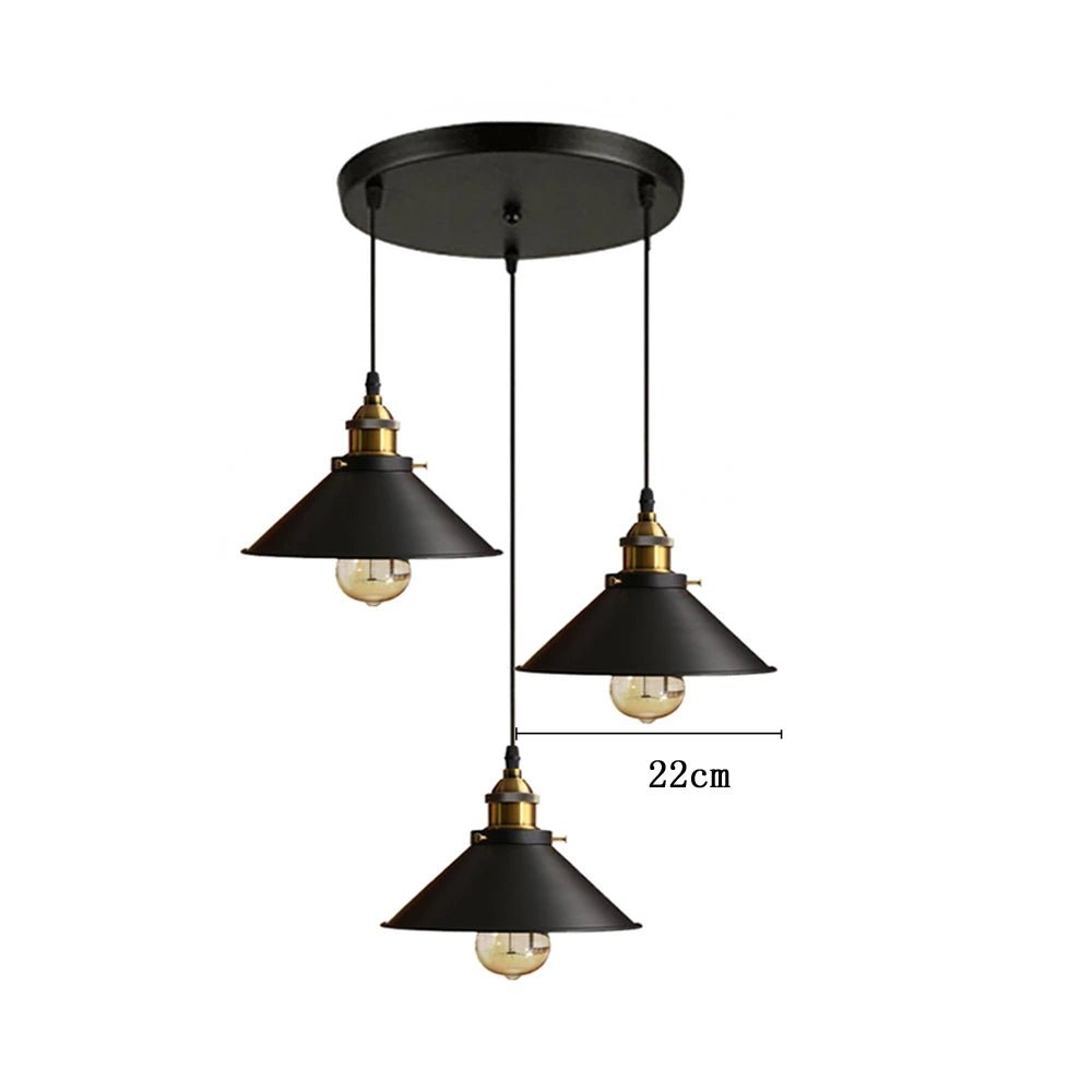 Wagner - Industrial scandinavian hanging lamp vintage - Act Design Shop