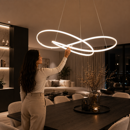 Modern Scandinavian Pendant Light – Clover Design