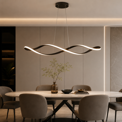 Curled Modern LED Pendant Light new