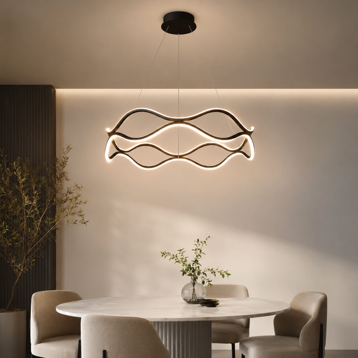 ORBIT Round LED Ring Pendant Light