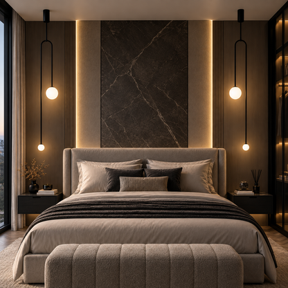 Glazen Bol Hanglamp – 2 Bollen | Goud of Zwart | Klein of Groot | Warm of Koud Wit