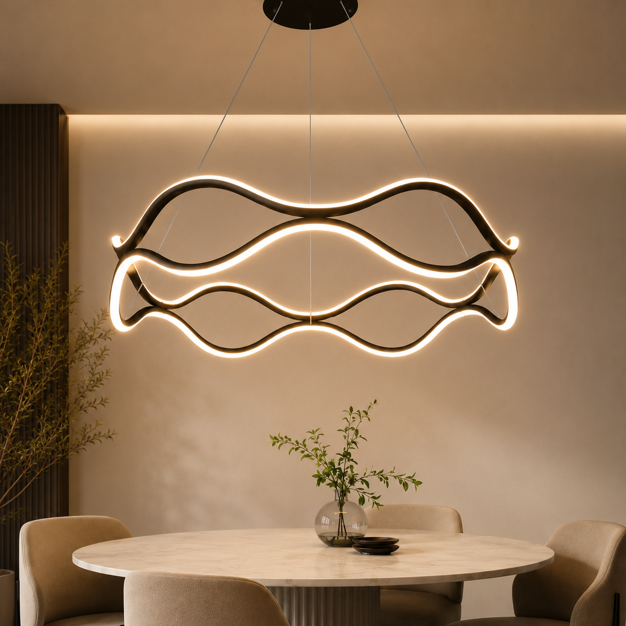 ORBIT Round LED Ring Pendant Light
