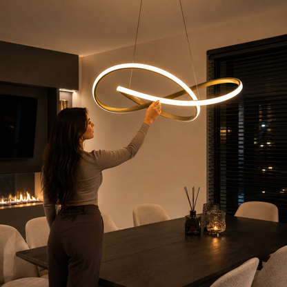 Modern Scandinavian Pendant Light – Clover Design