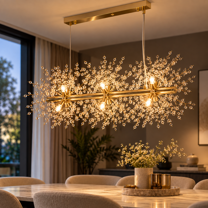 The Winfordo Modern Crystal LED Chandelier