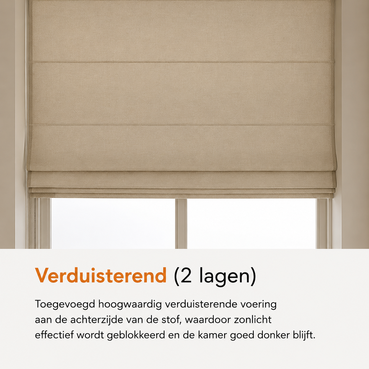 100% Linnen vouwgordijnen op maat — calculator