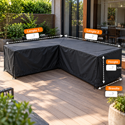 Custom-made garden furniture cover - L-Shape (CALCULATOR)