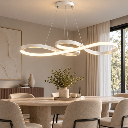 Modern LED Pendant Lamp Rings