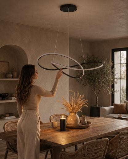 Modern Scandinavian Pendant Light – Clover Design