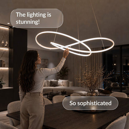 Modern Scandinavian Pendant Light – Clover Design