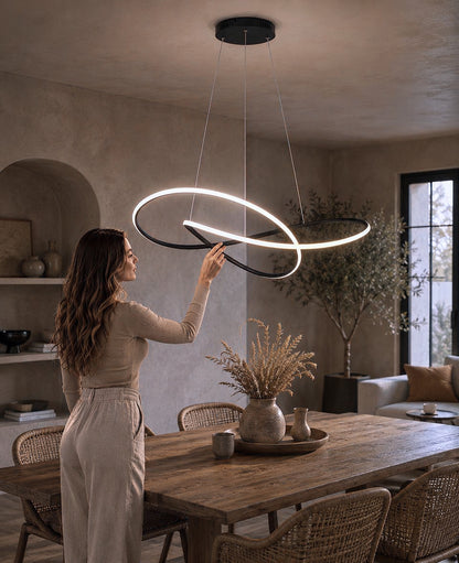 Modern Scandinavian Pendant Light – Clover Design
