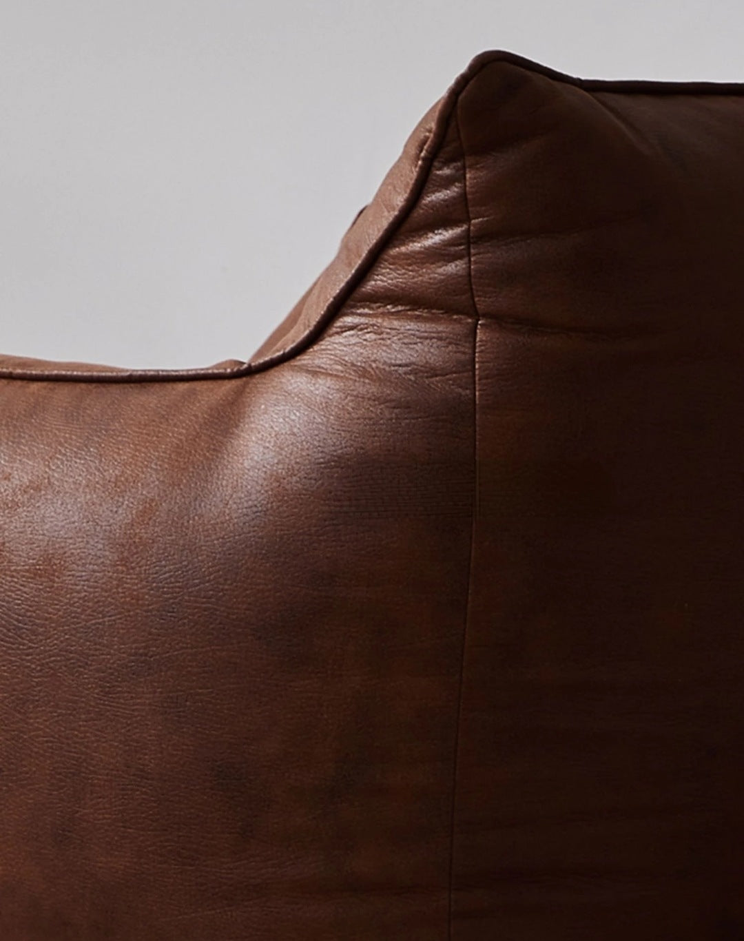 Wagrex - Modern Single Beanbag Sofa - Rustic Retro