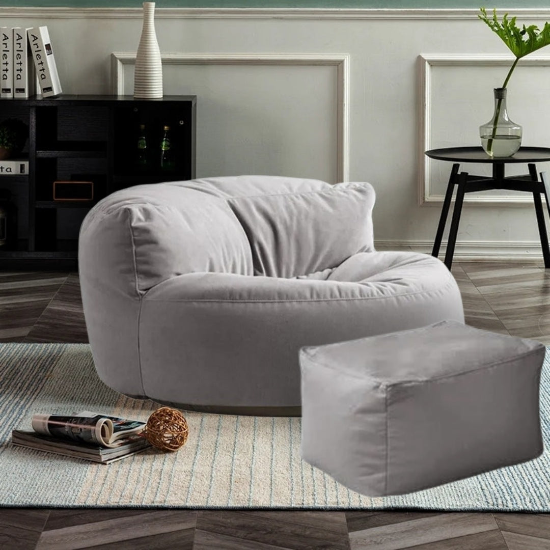 Beanbag Round Thick Velvet cover