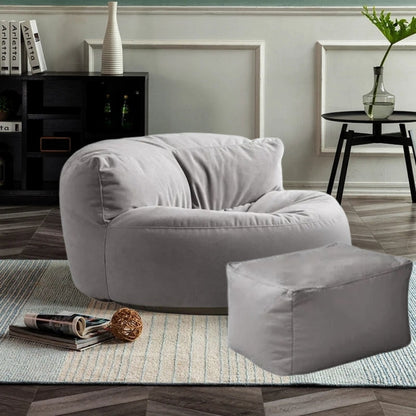 Beanbag Round Thick Velvet cover