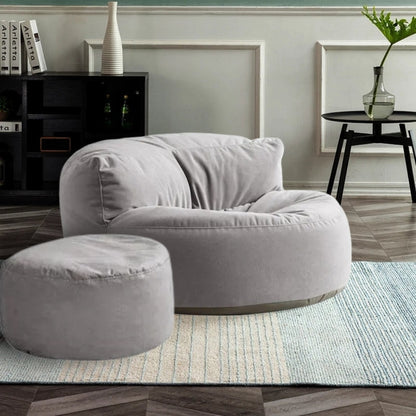 Beanbag Round Thick Velvet cover