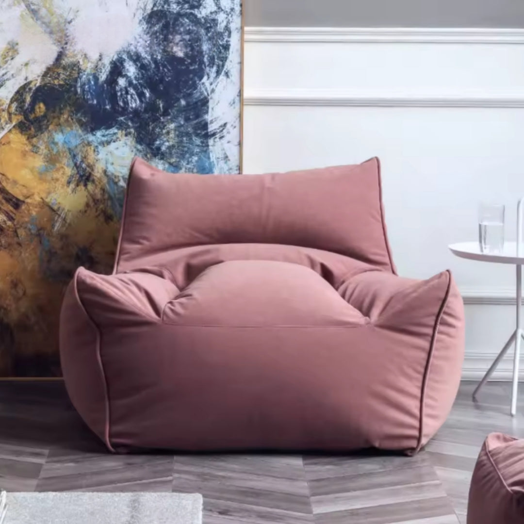 Beanbag Soft Velvet Chair seat