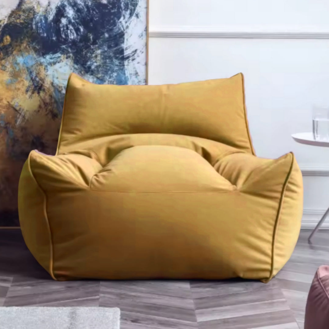 Beanbag Soft Velvet Chair seat