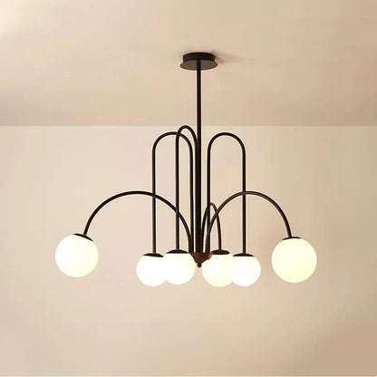 LED Pendant Light Diva - Glass Ball Chandelier