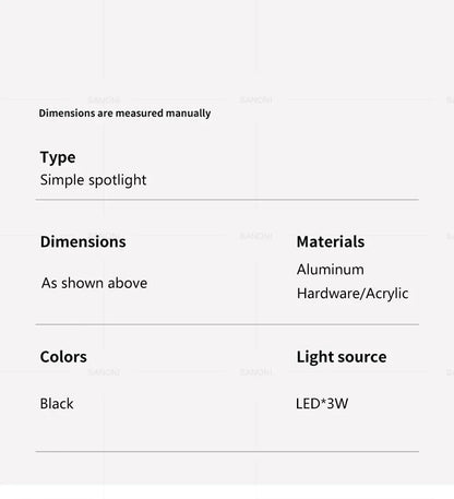 Moderne LED Hanglamp met Verstelbaar Snoer – Zwart Aluminium